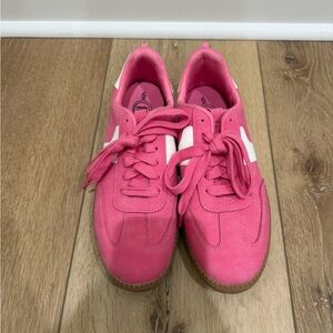 Wonder Nation Pink and White Kids Sneakers